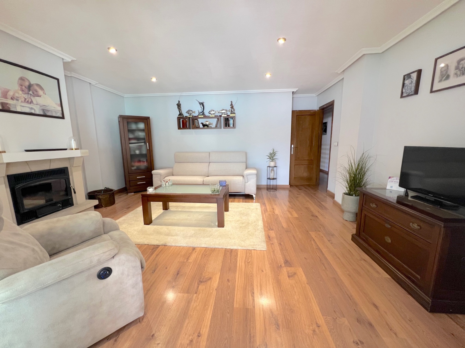 Living room in villa for sale in San Javier