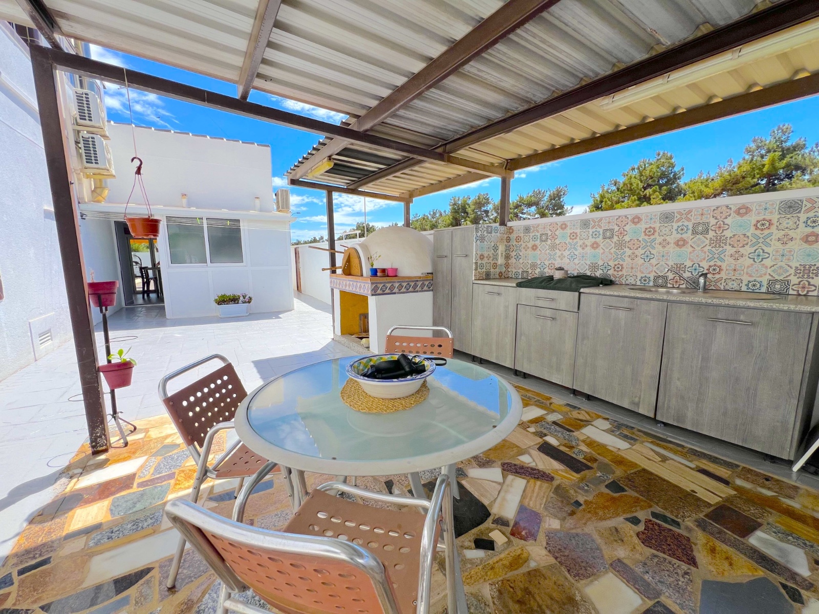 Kitchen in villa for sale in San Javier