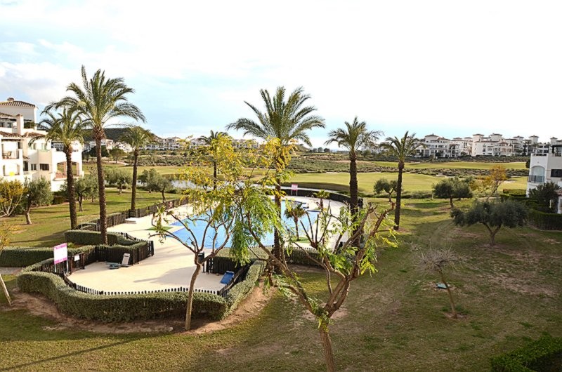 Bedroom in apartment for sale in Hacienda Riquelme Golf Resort