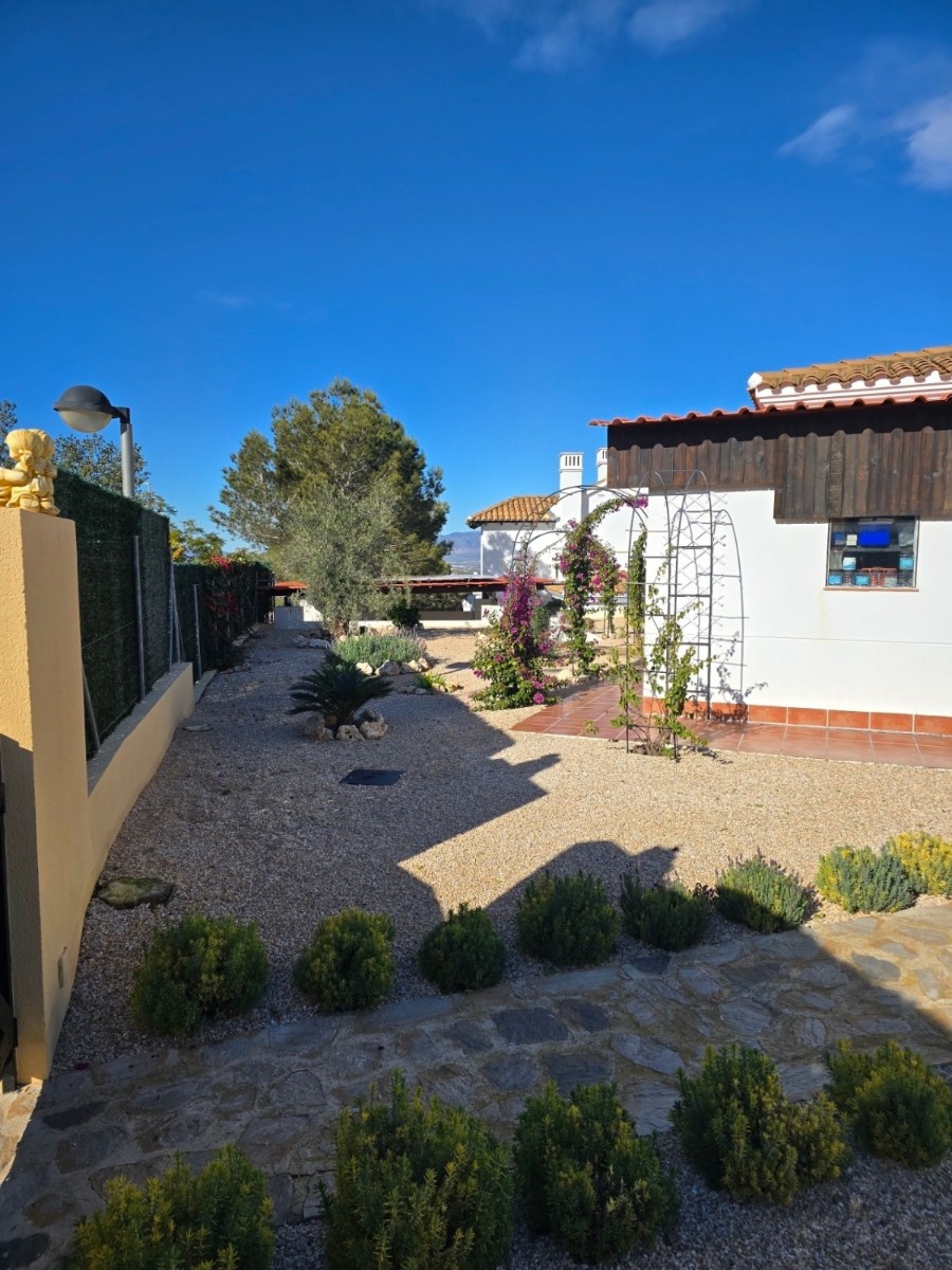 Exterior view in villa for sale in Fuente Alamo