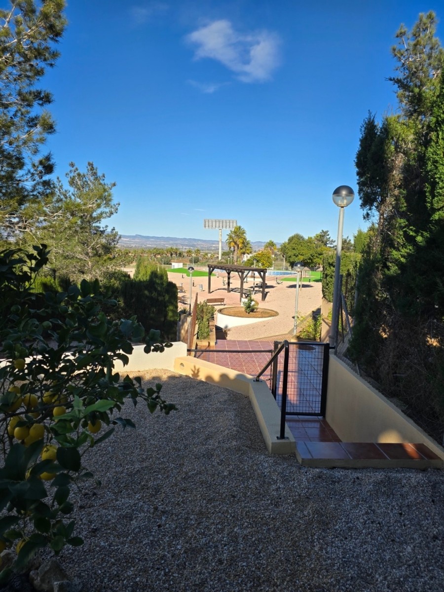 Terrace in villa for sale in Fuente Alamo