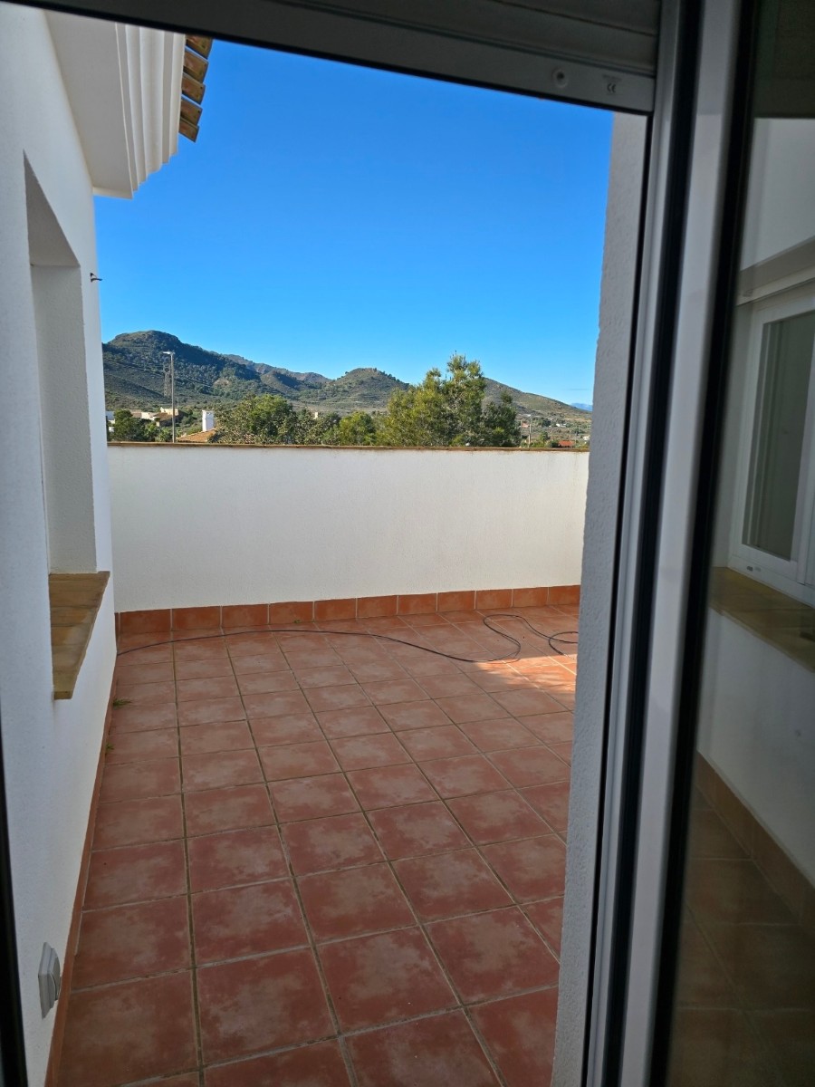 Master bedroom in villa for sale in Fuente Alamo