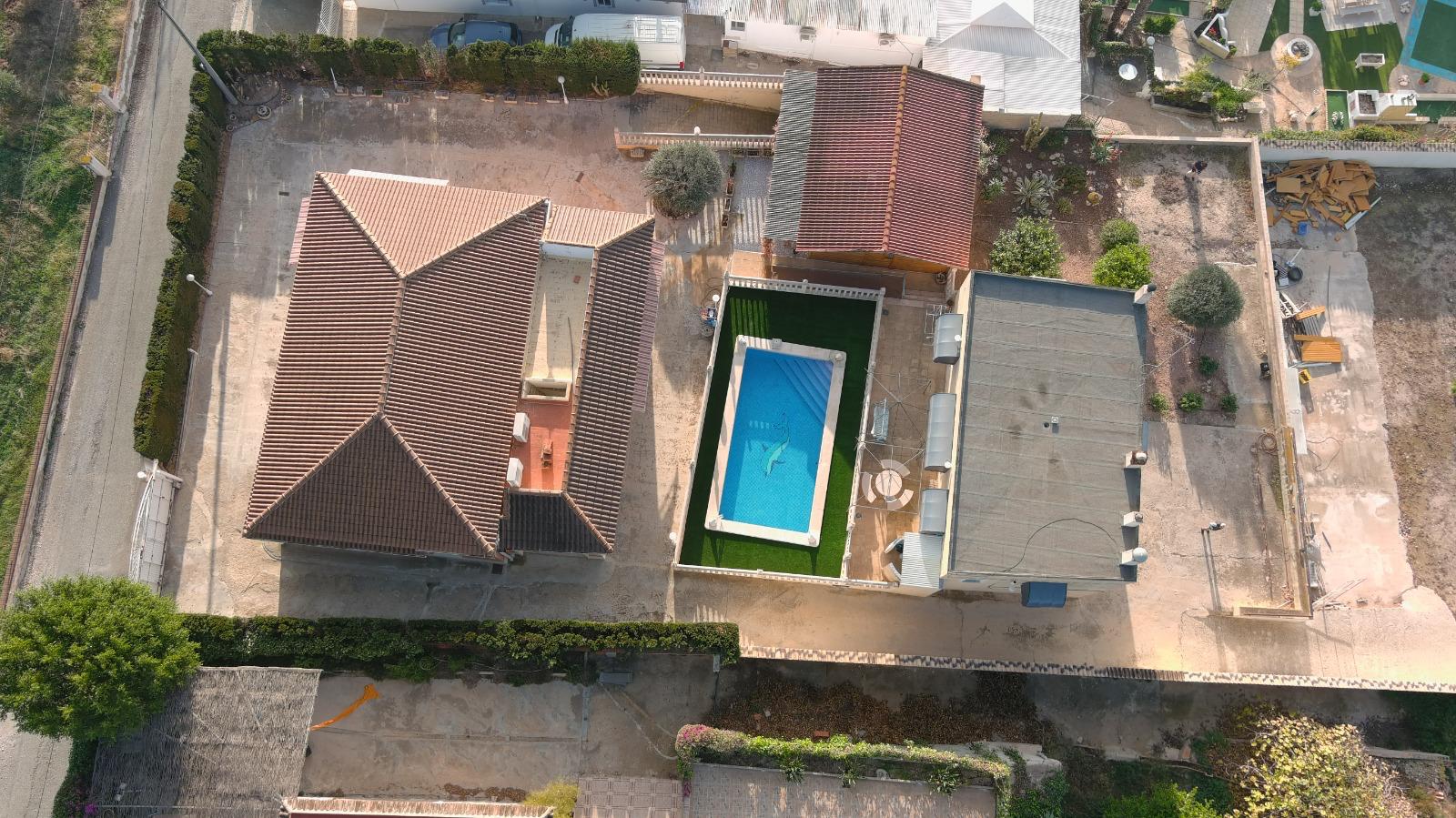 Exterior view in villa for sale in Albatera
