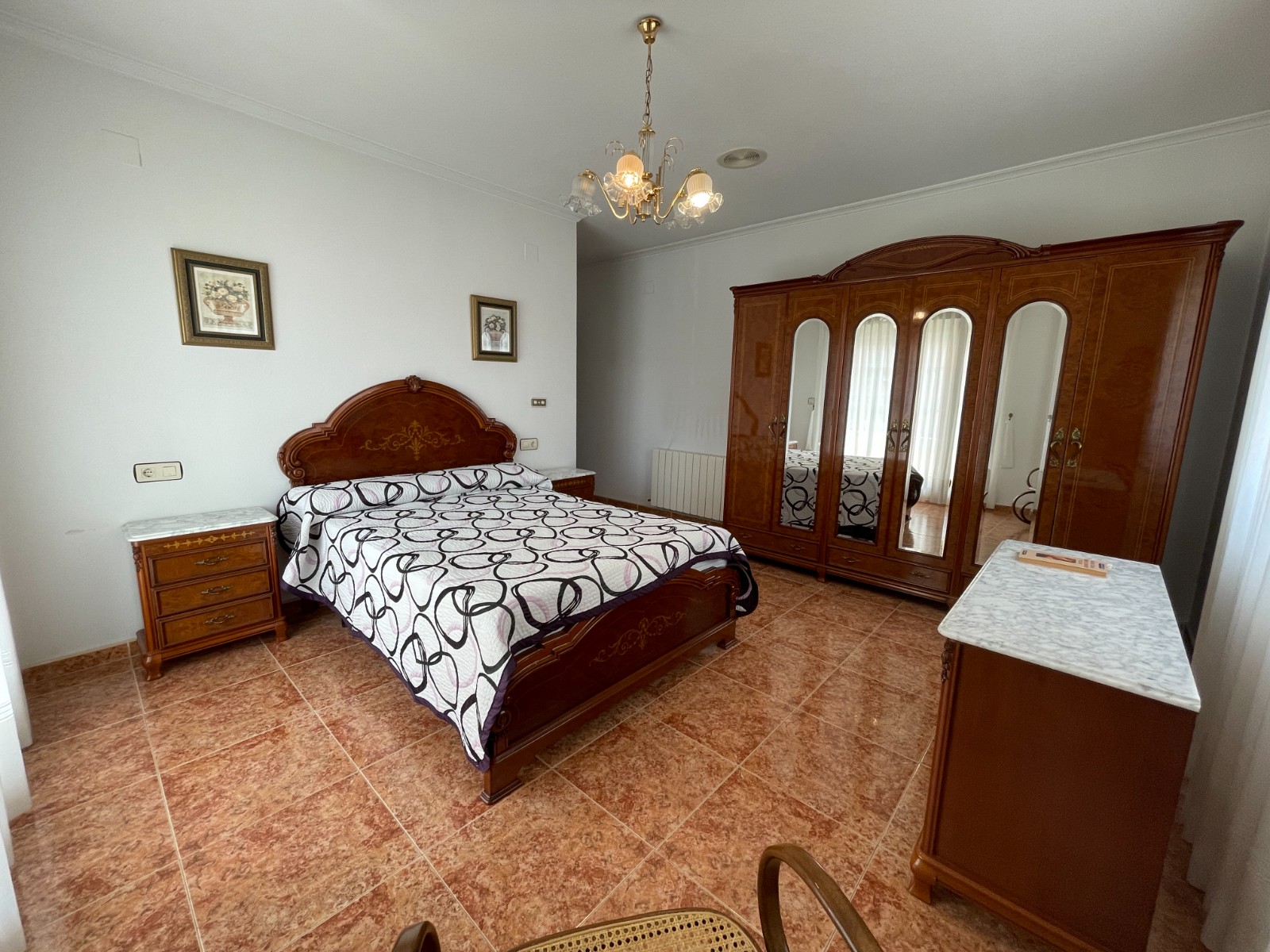 Master bedroom in terraced for sale in Formentera del Segura