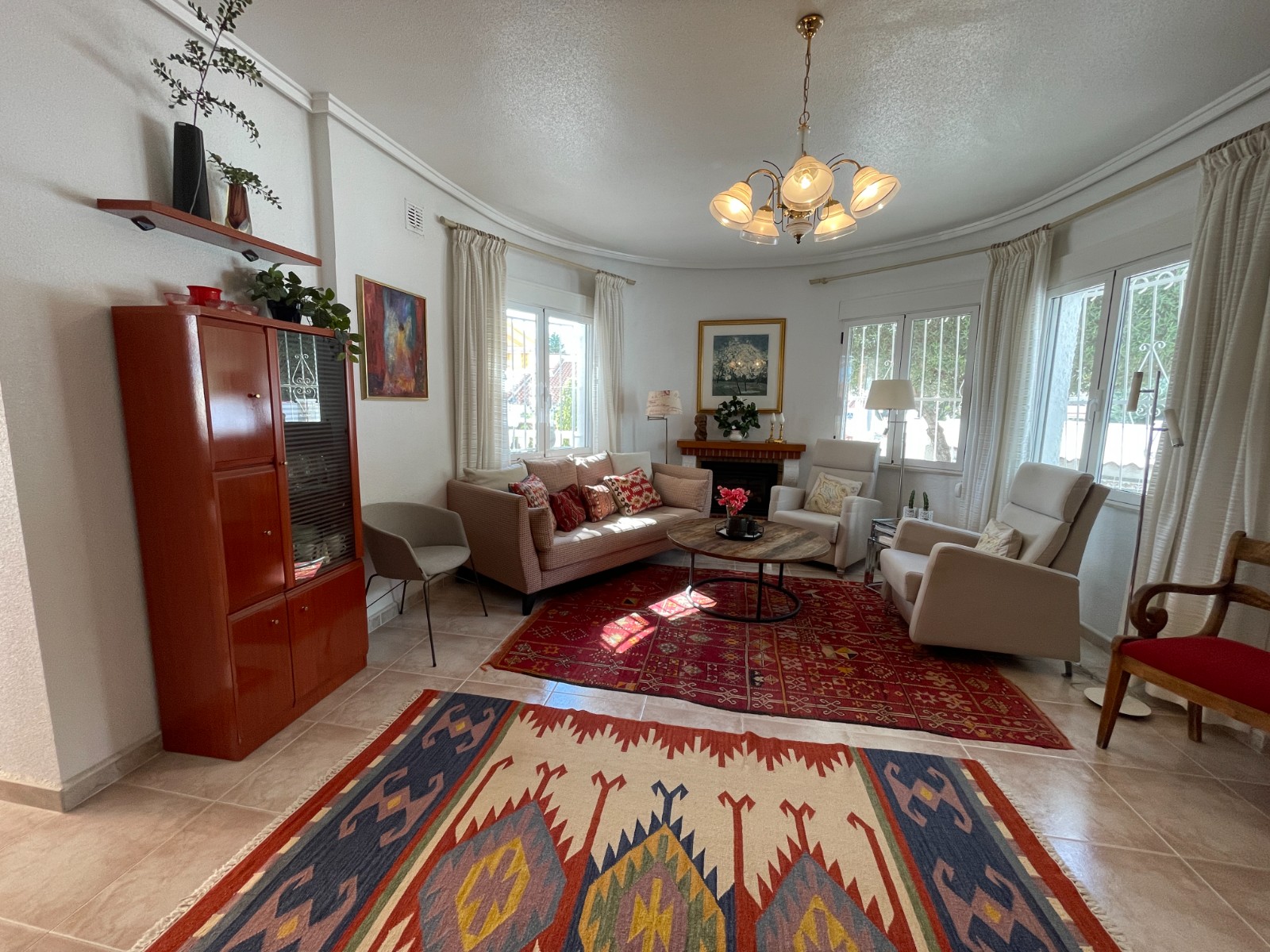 Master bedroom in villa for sale in Ciudad Quesada