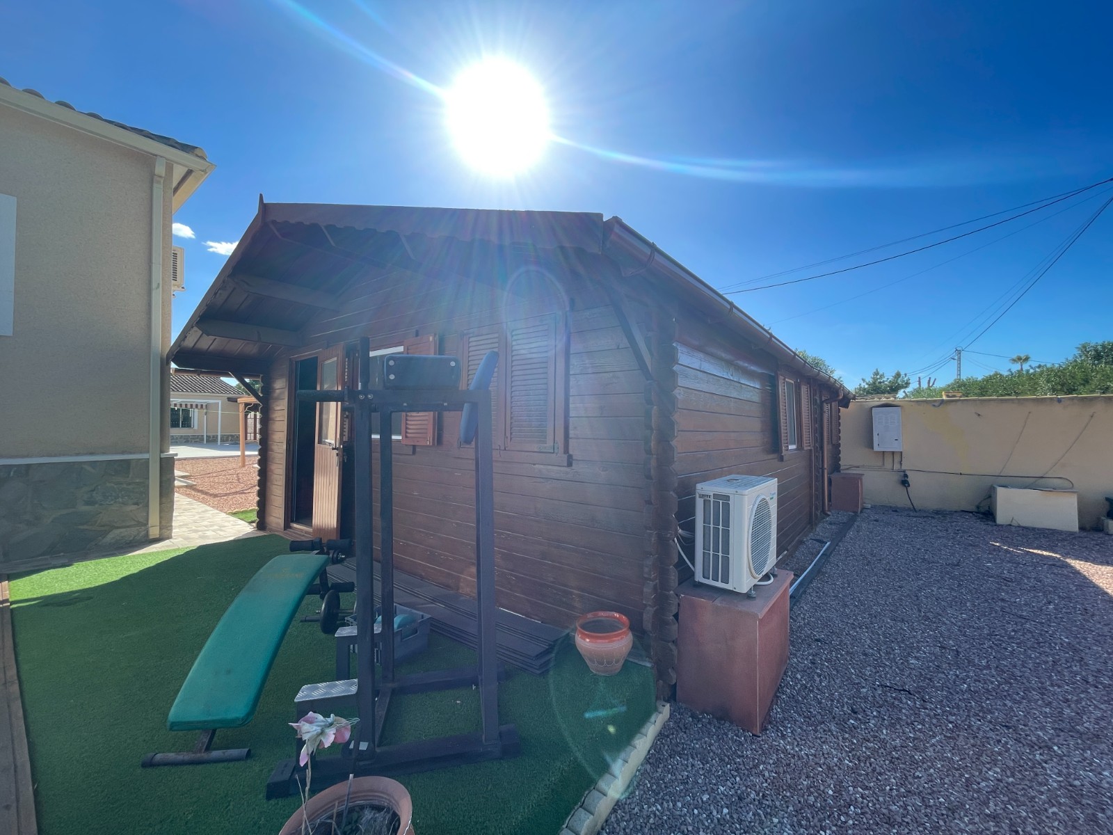 Garden in villa for sale in Catral