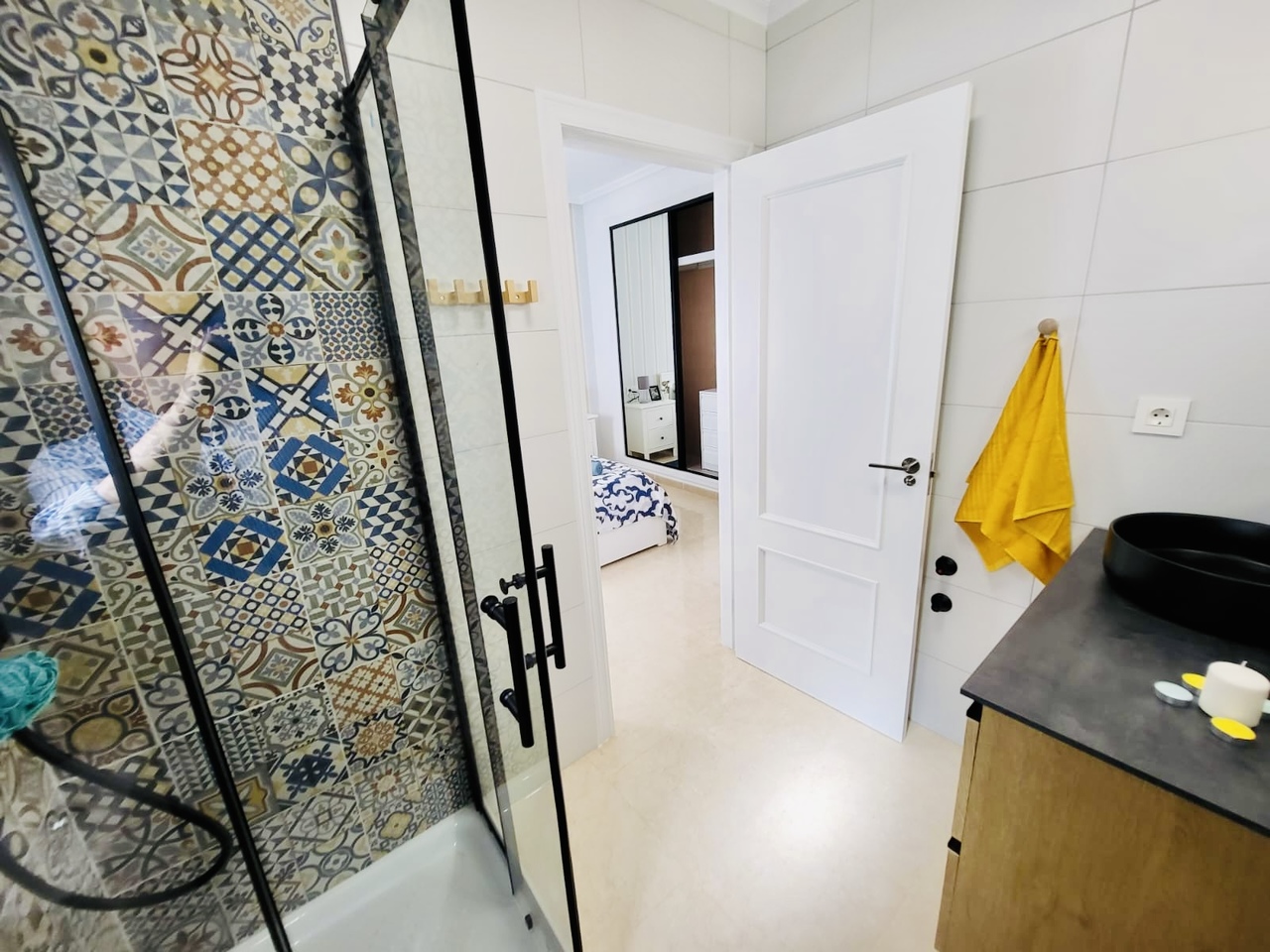Master bedroom in terraced for sale in San Miguel de Salinas