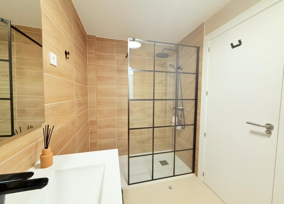 Garden in apartment for sale in Hacienda Riquelme Golf Resort