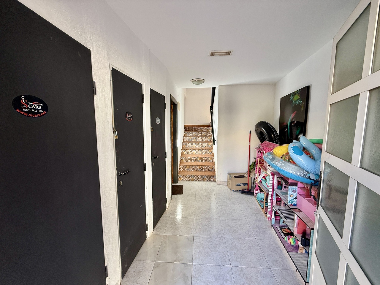 Living room in apartment for sale in San Miguel de Salinas