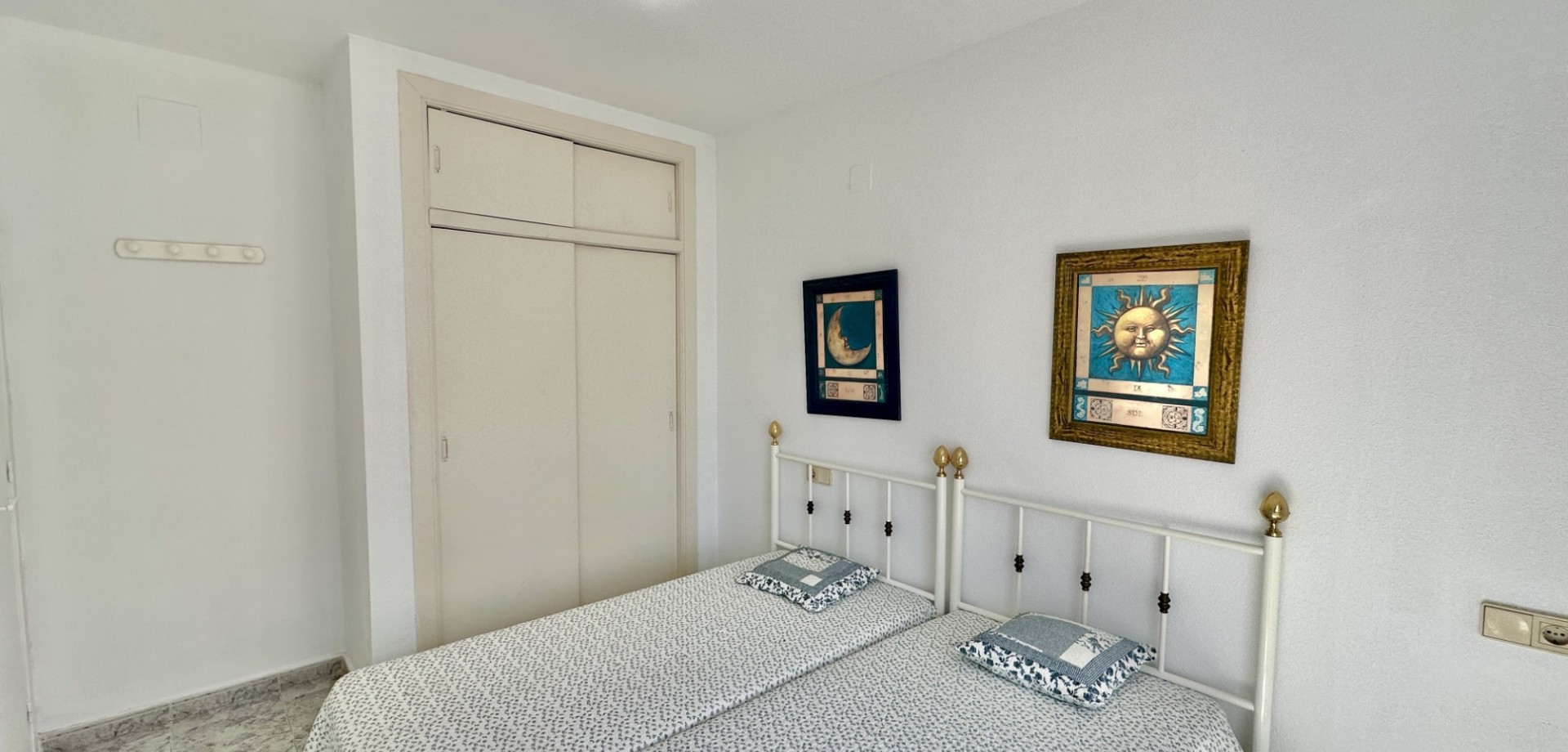 Master bedroom in apartment for sale in Orihuela Costa