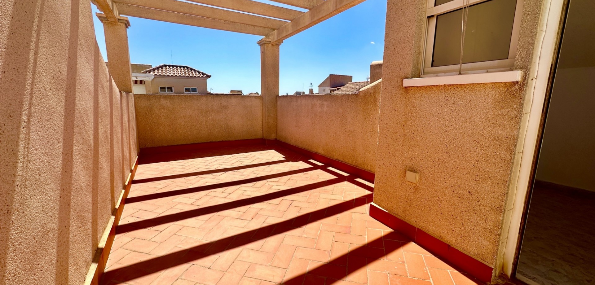 Pool area in apartment for sale in Orihuela Costa