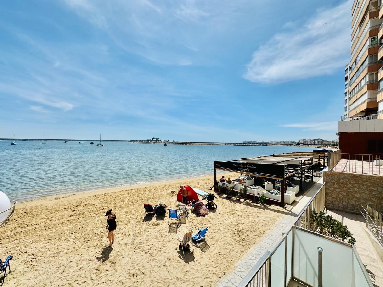 Pool area in apartment for sale in Torrevieja