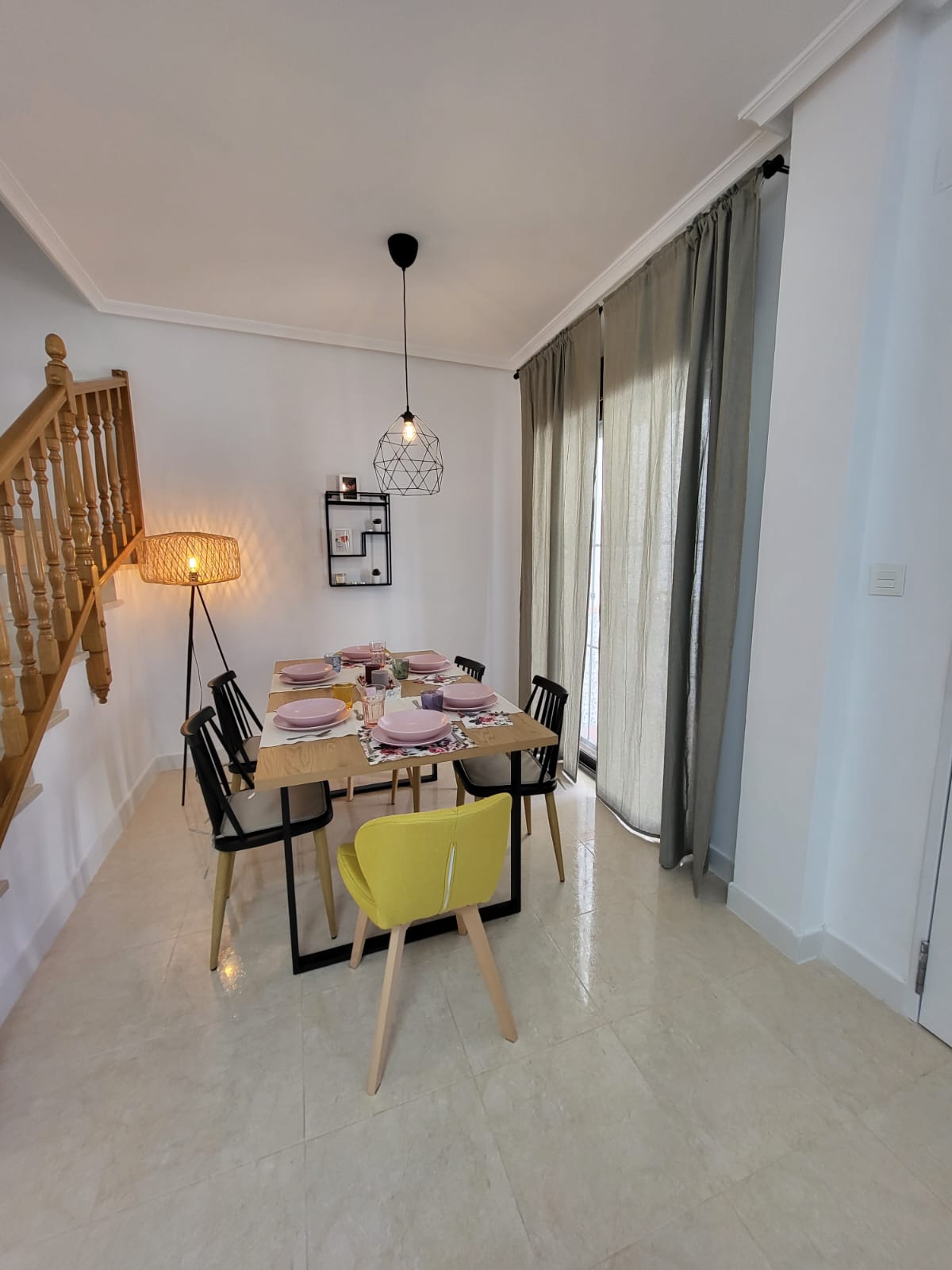 Pool area in terraced for sale in San Miguel de Salinas