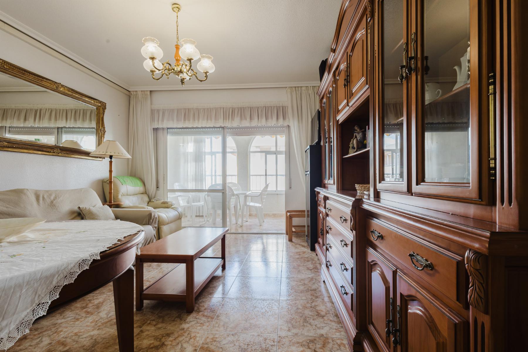 Garden in apartment for sale in Torrevieja