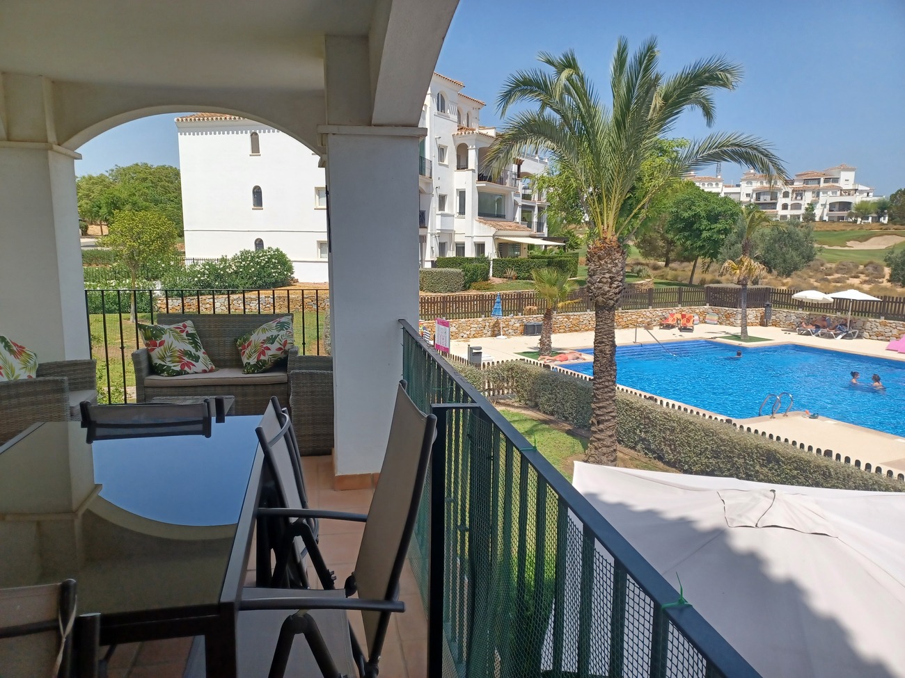 Situation on the first floor this beautiful corner apartment is light, bright and airy
