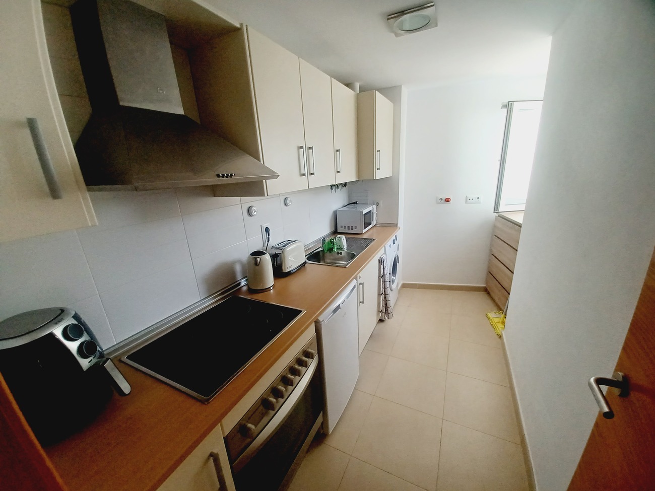 Situation on the first floor this beautiful corner apartment is light, bright and airy