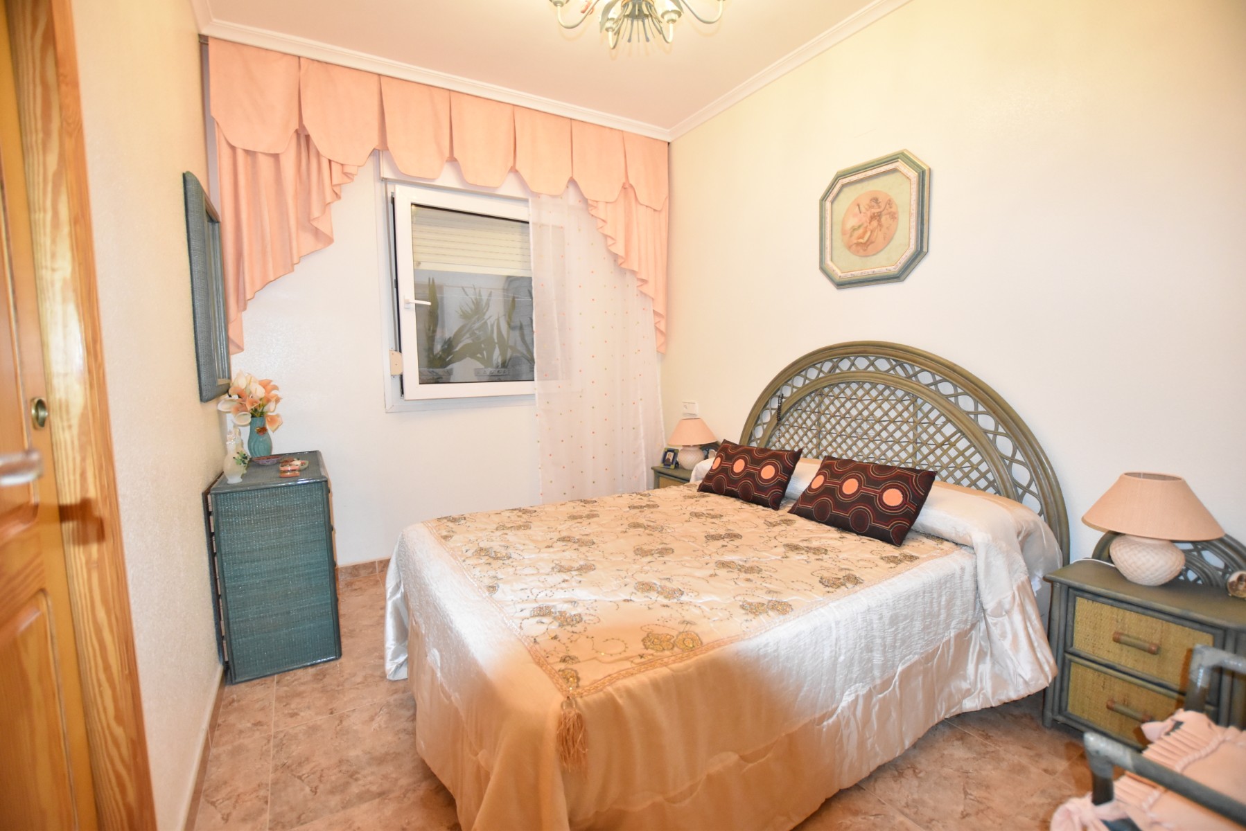 Living room in apartment for sale in La Mata