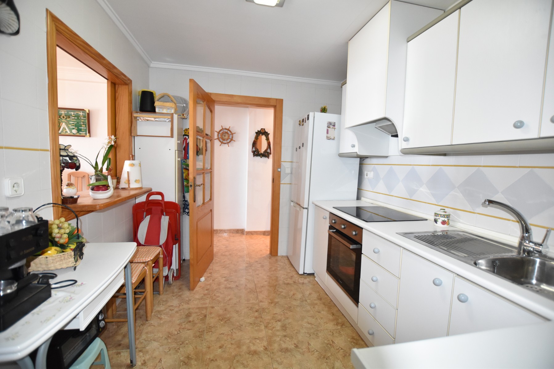 Pool area in apartment for sale in La Mata