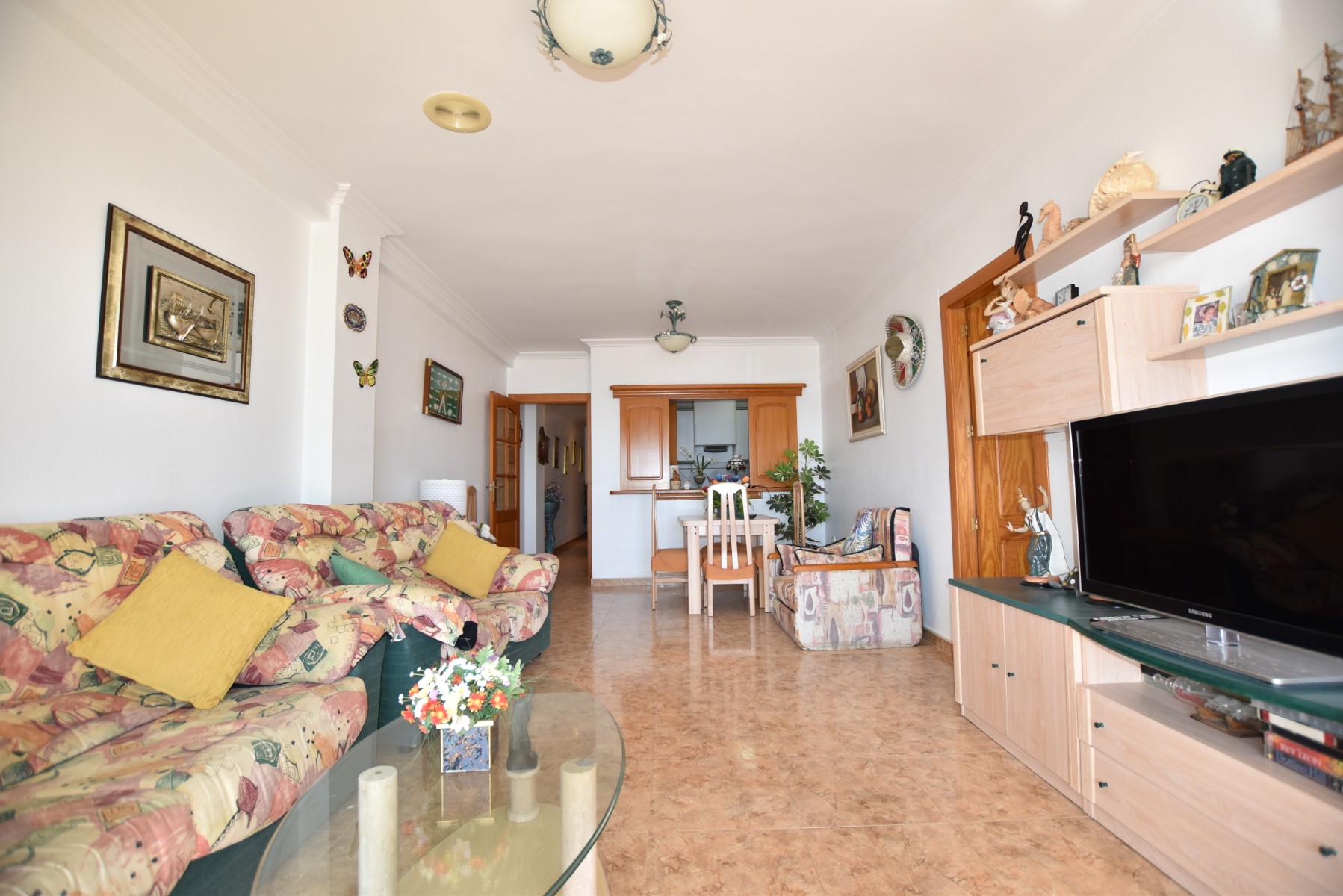 Pool area in apartment for sale in La Mata