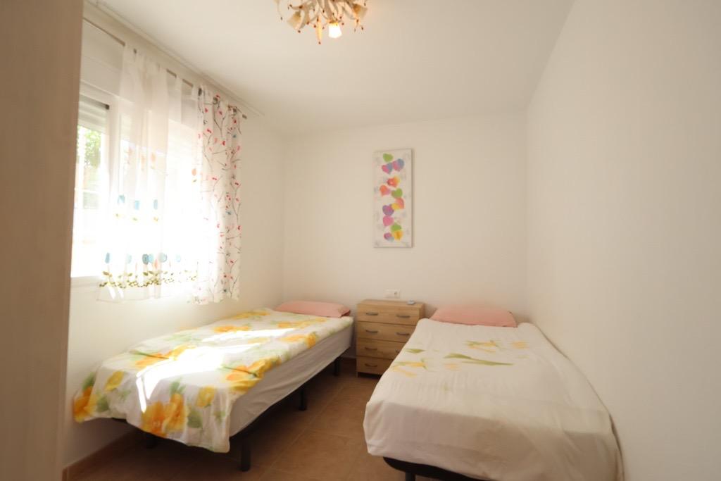Master bedroom in apartment for sale in Orihuela Costa