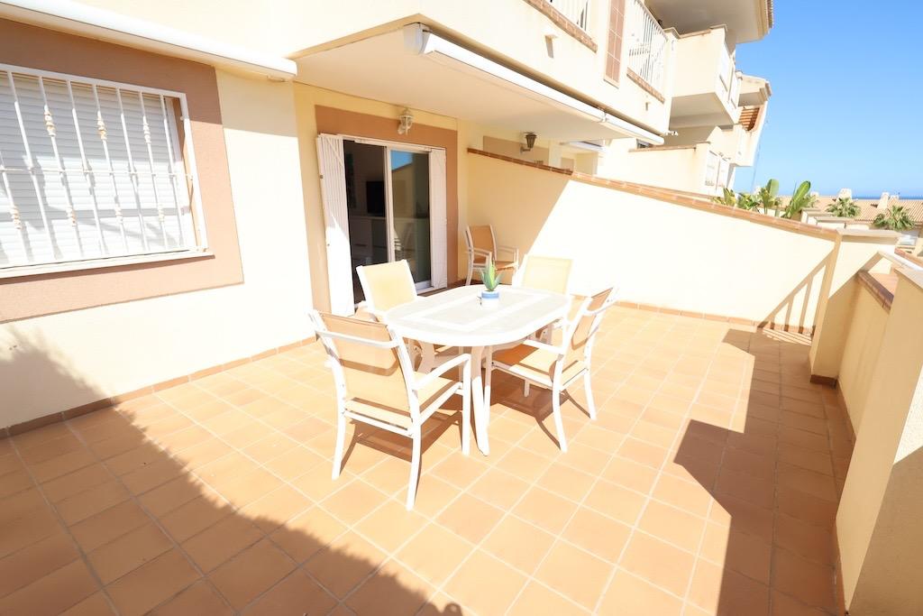 Terrace in apartment for sale in Orihuela Costa
