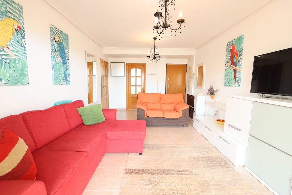 Pool area in apartment for sale in Orihuela Costa