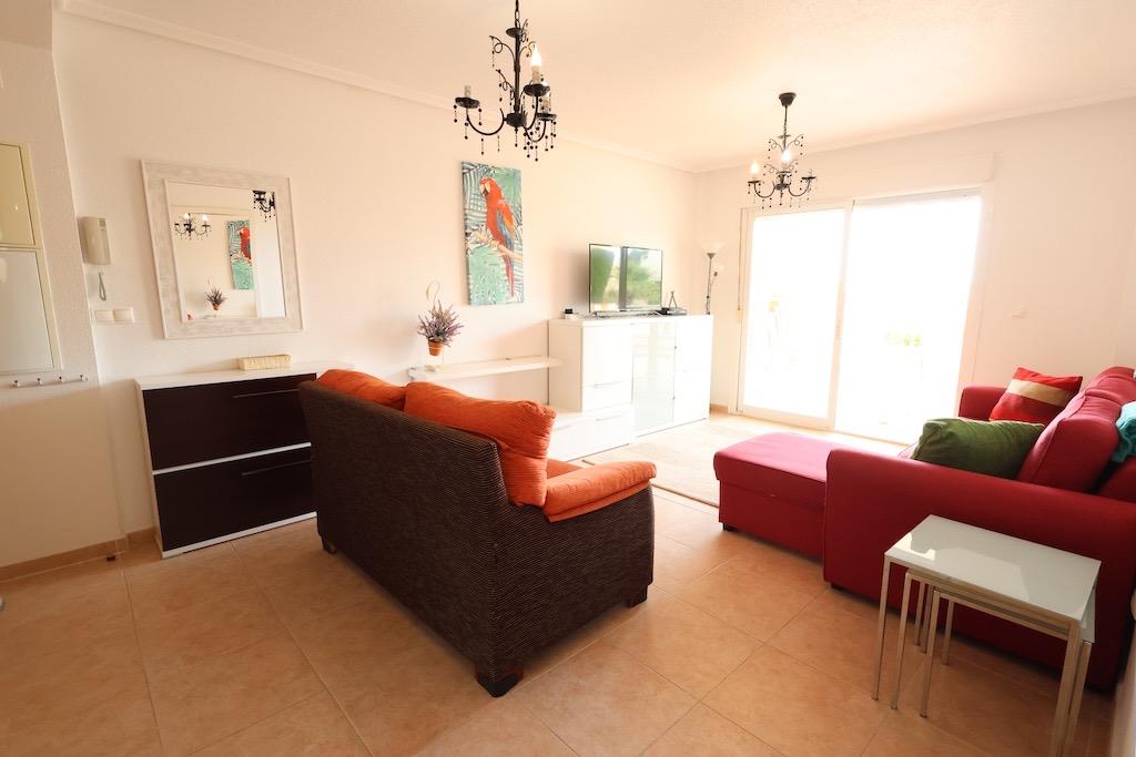 Garden in apartment for sale in Orihuela Costa