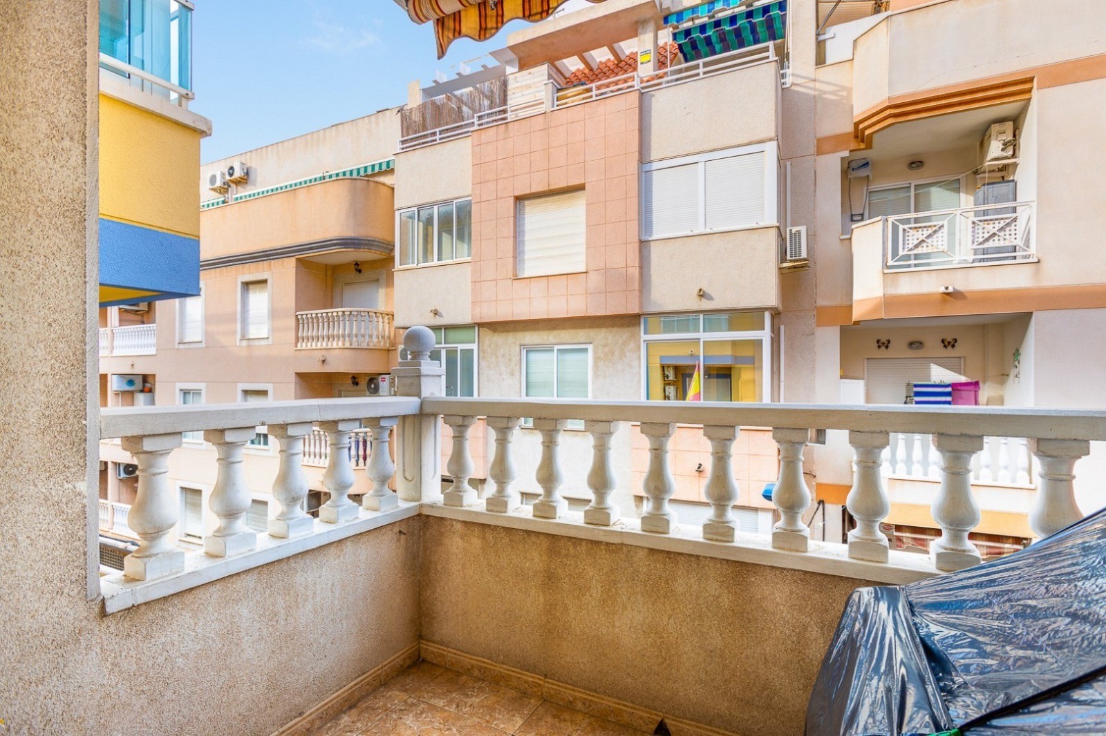 Garden in apartment for sale in Torrevieja