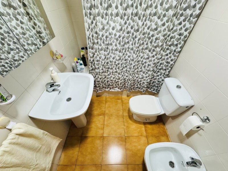 Pool area in apartment for sale in La Mata