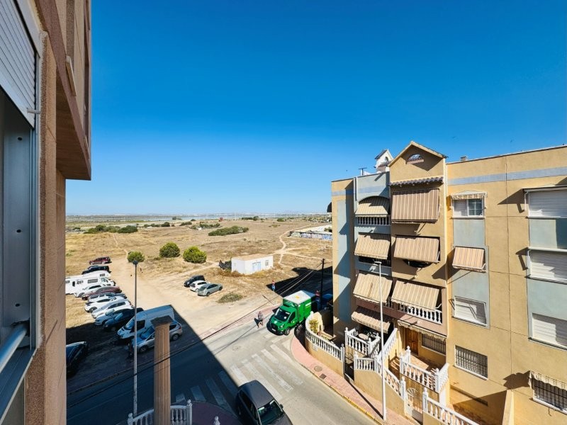 Pool area in apartment for sale in La Mata