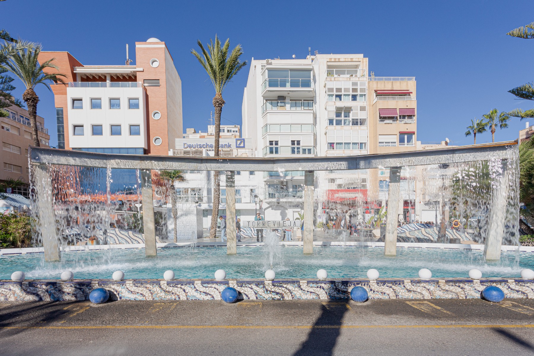Garden in apartment for sale in Torrevieja