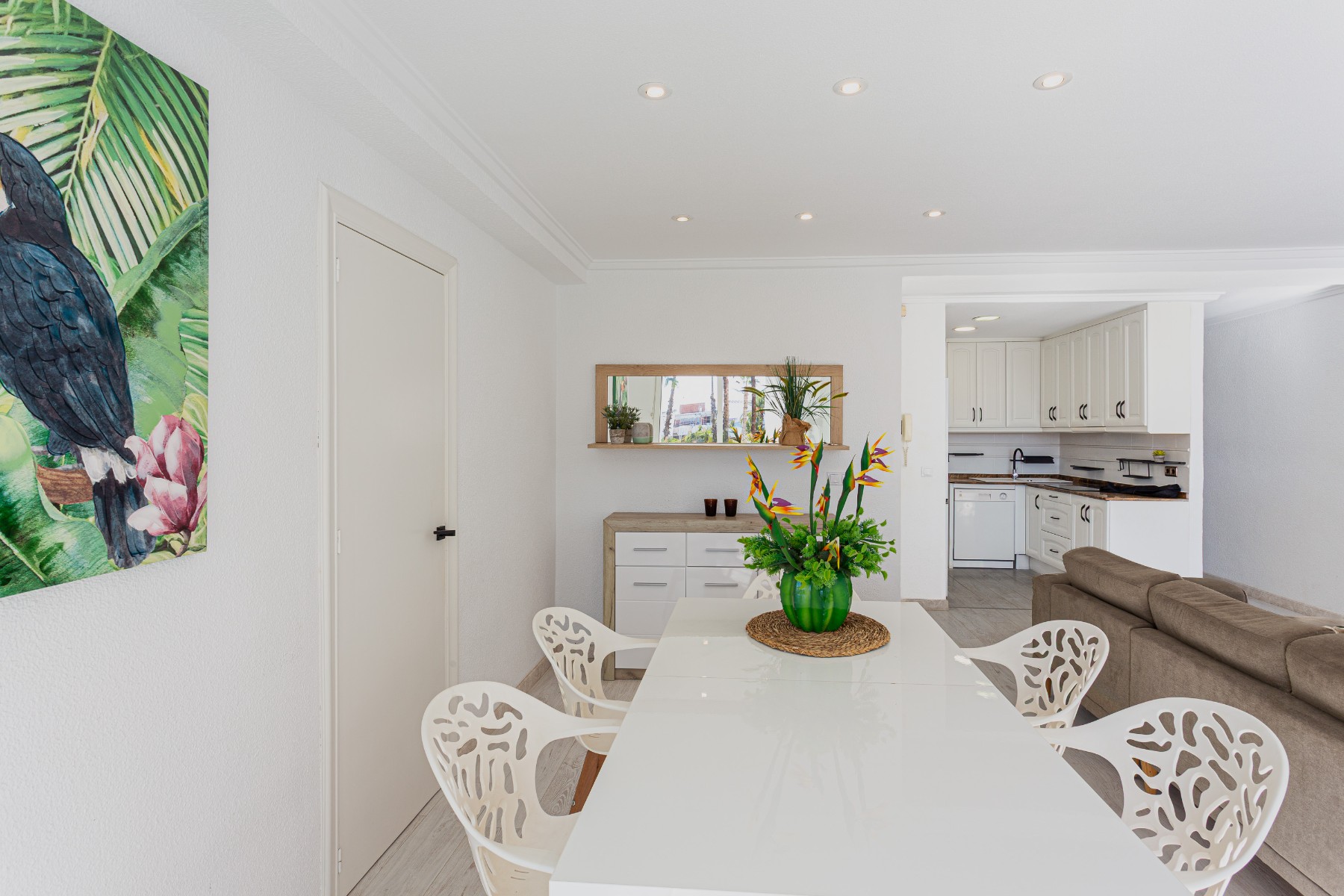 Garden in apartment for sale in Torrevieja