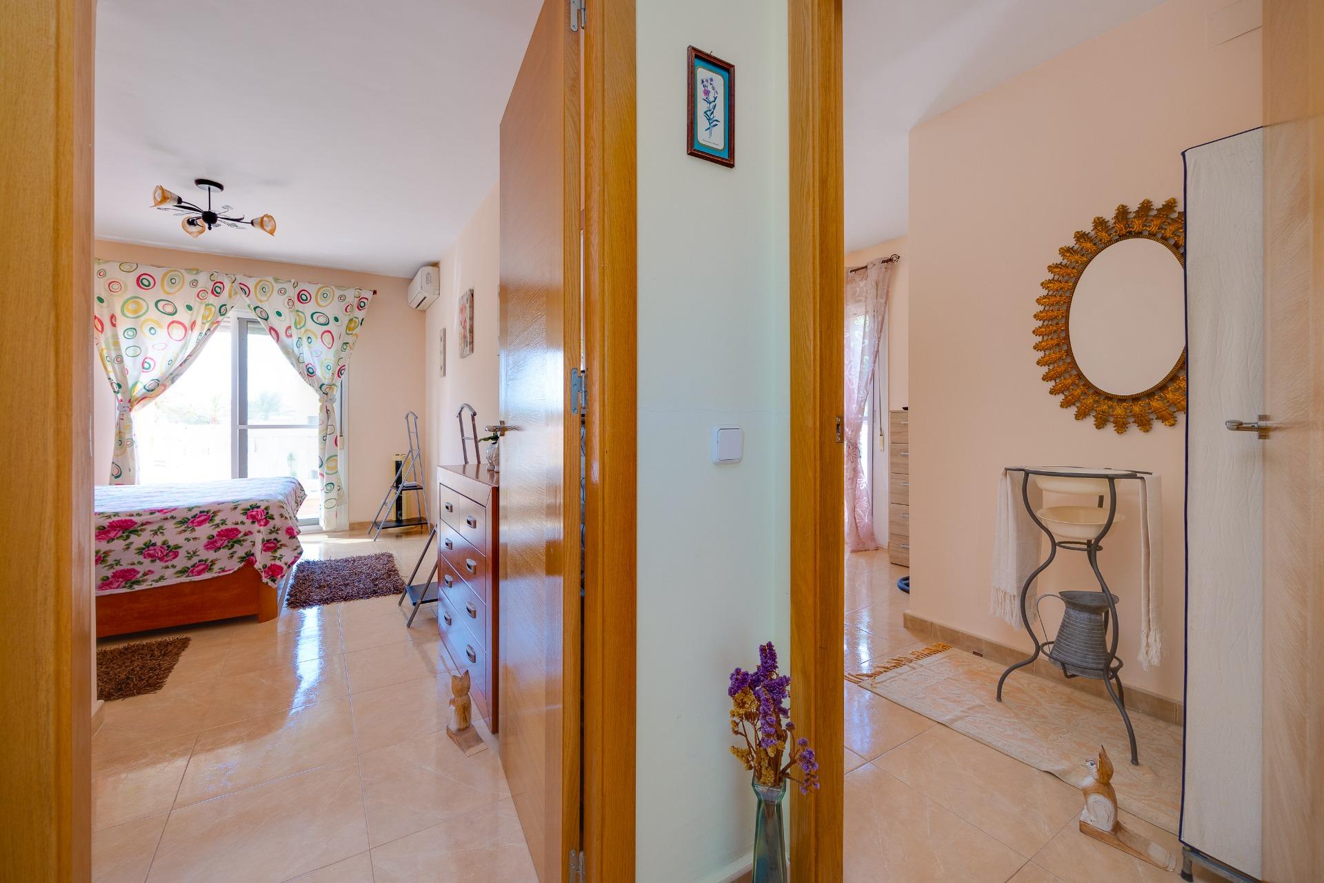 Pool area in villa for sale in Torrevieja