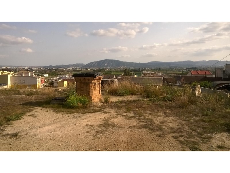 Exterior view in land for sale in Orihuela