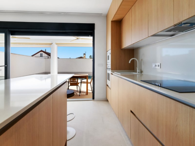 Kitchen in villa for sale in Torrevieja