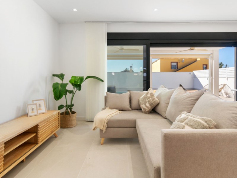 Garden in villa for sale in Torrevieja