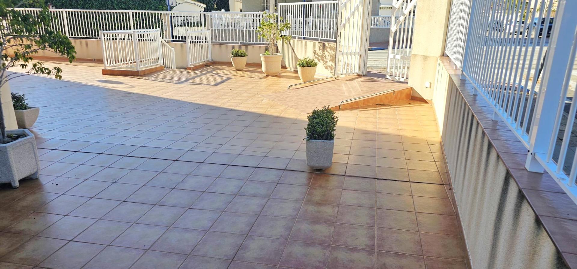 Garden in apartment for sale in Santiago de la Ribera