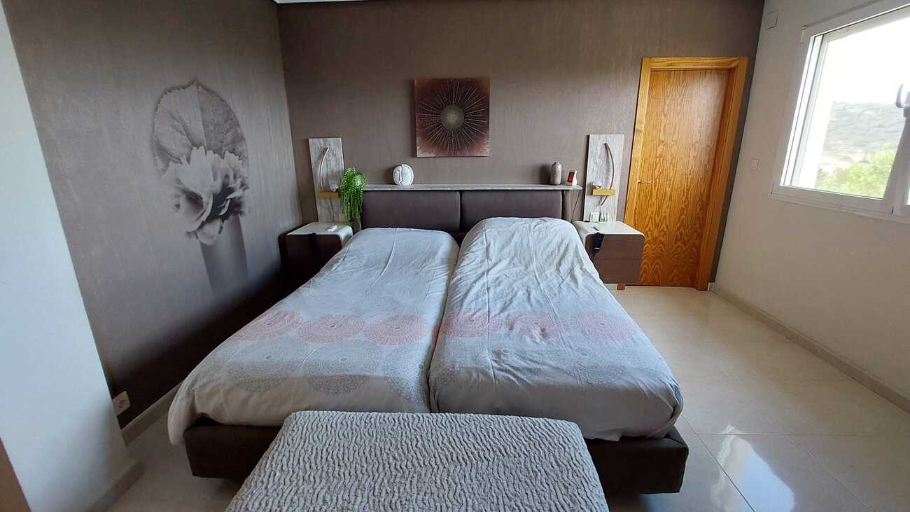 Bathroom in villa for sale in Abanilla