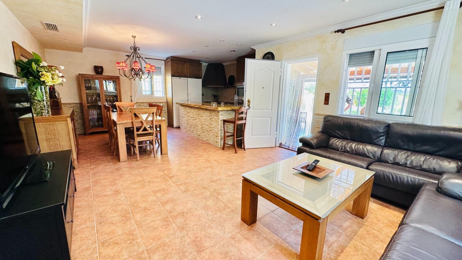 Living room in villa for sale in Orihuela