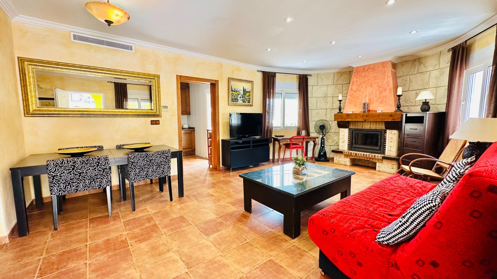 Bedroom in villa for sale in Orihuela
