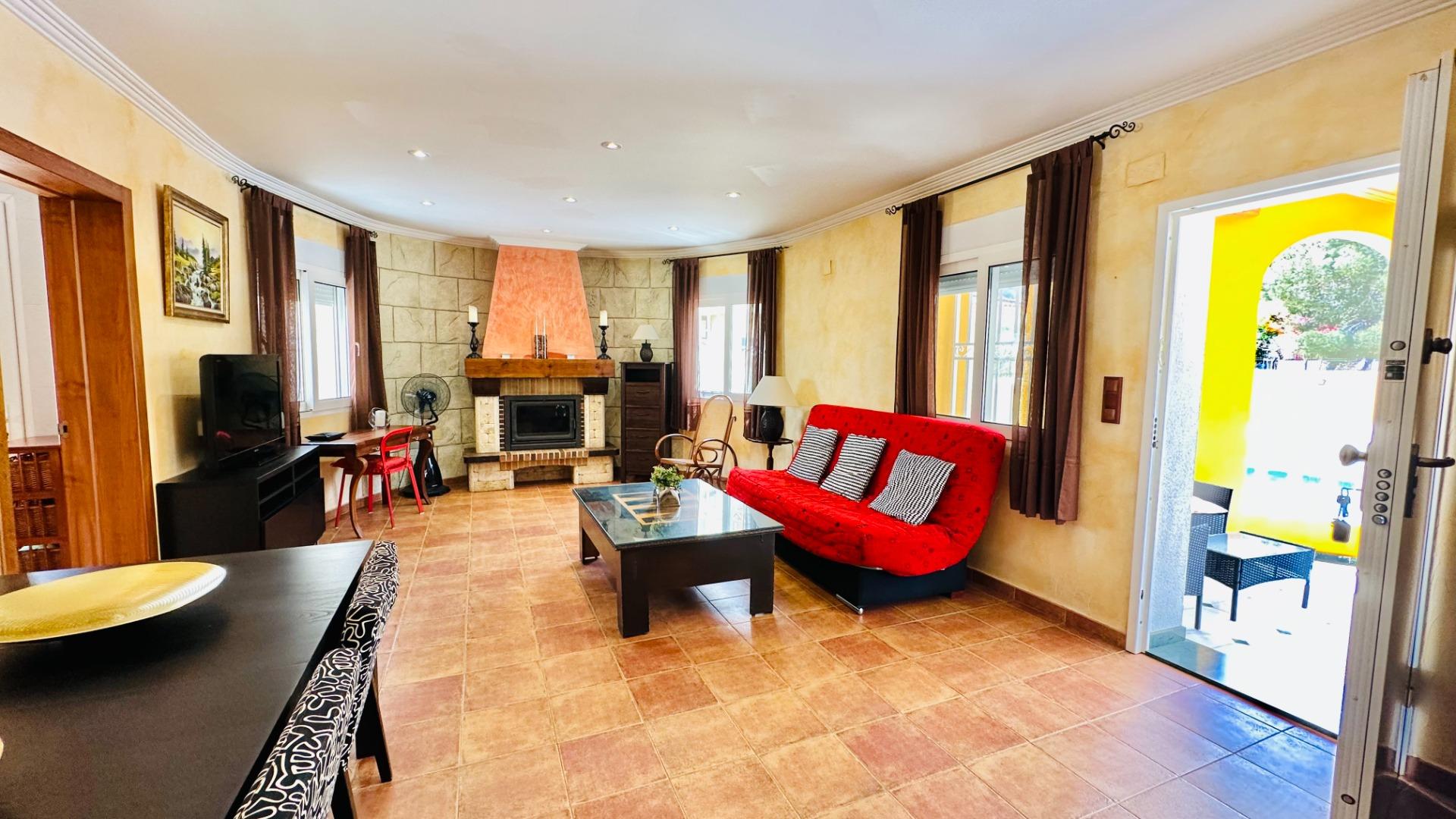 Living room in villa for sale in Orihuela