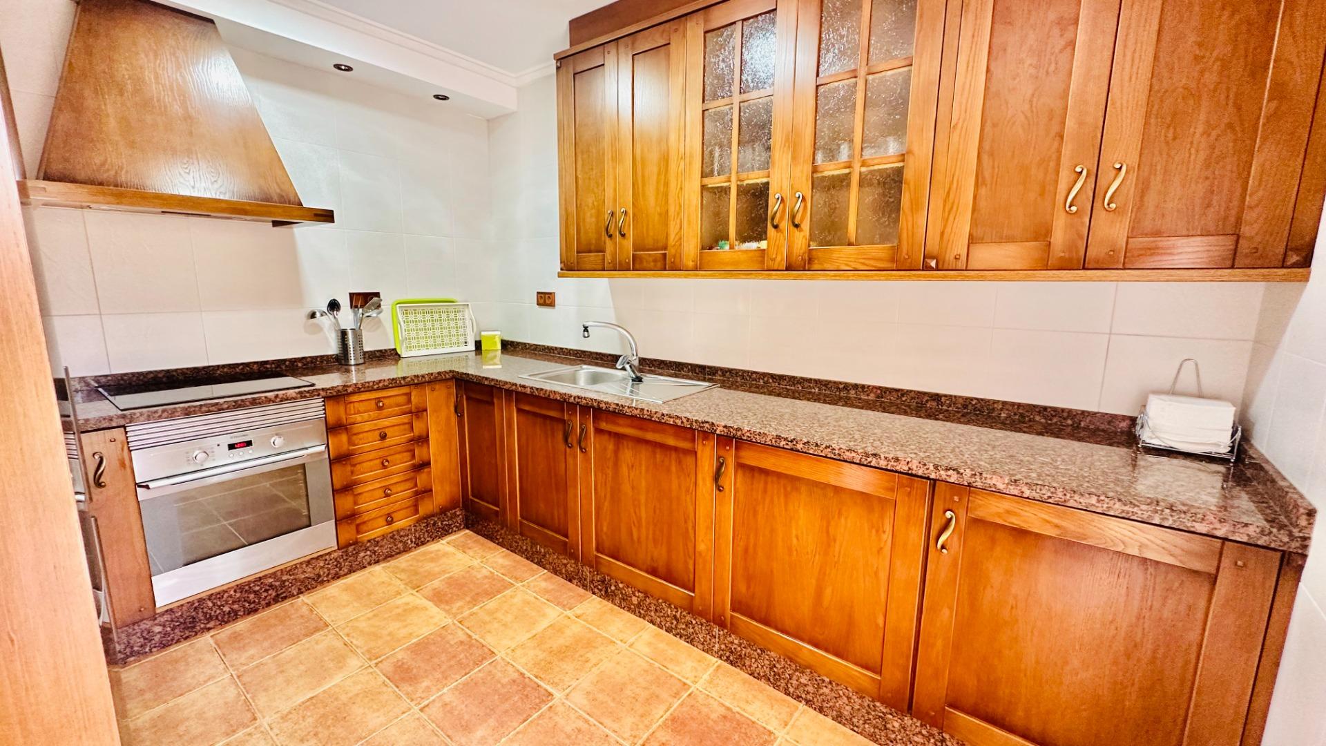 Kitchen in villa for sale in Orihuela