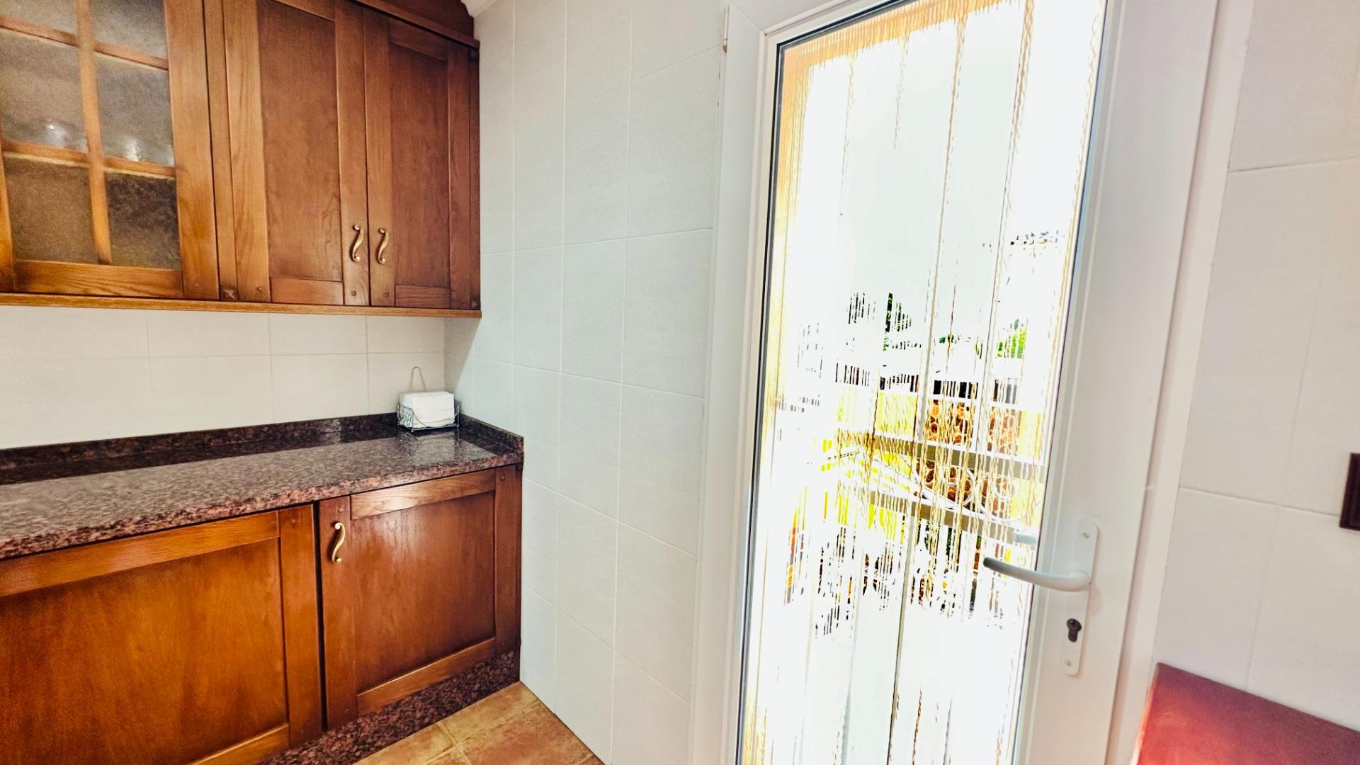 Master bedroom in villa for sale in Orihuela