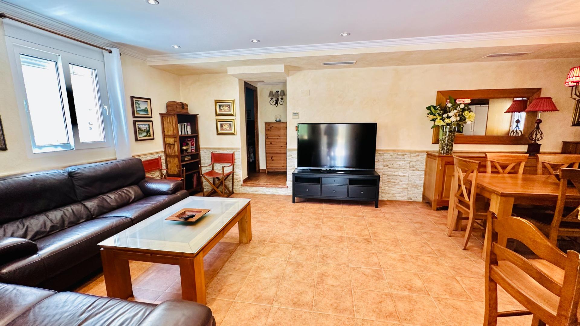 Bedroom in villa for sale in Orihuela