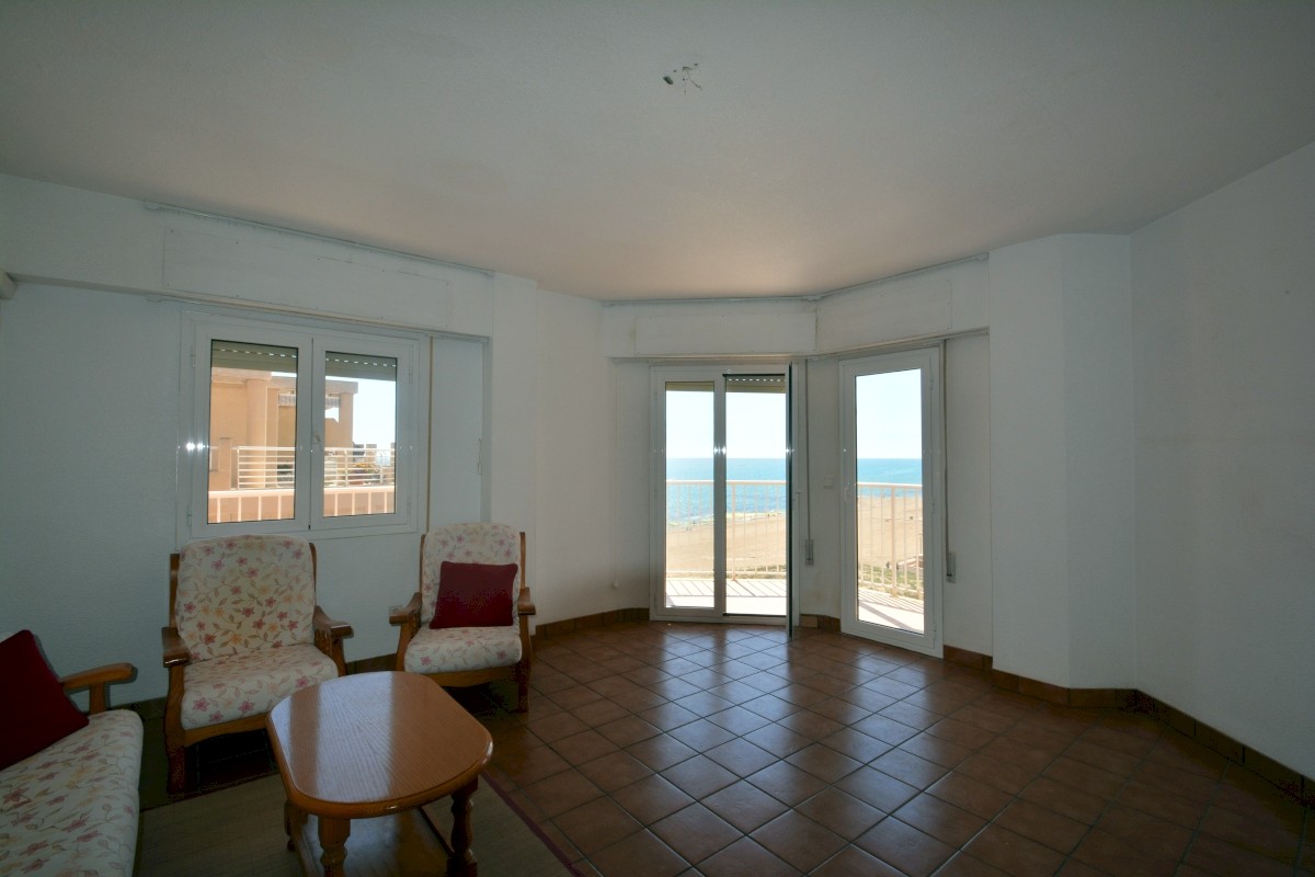 This stunning fifth-floor apartment with lift access is located in the heart of La Mata, Torrevieja,