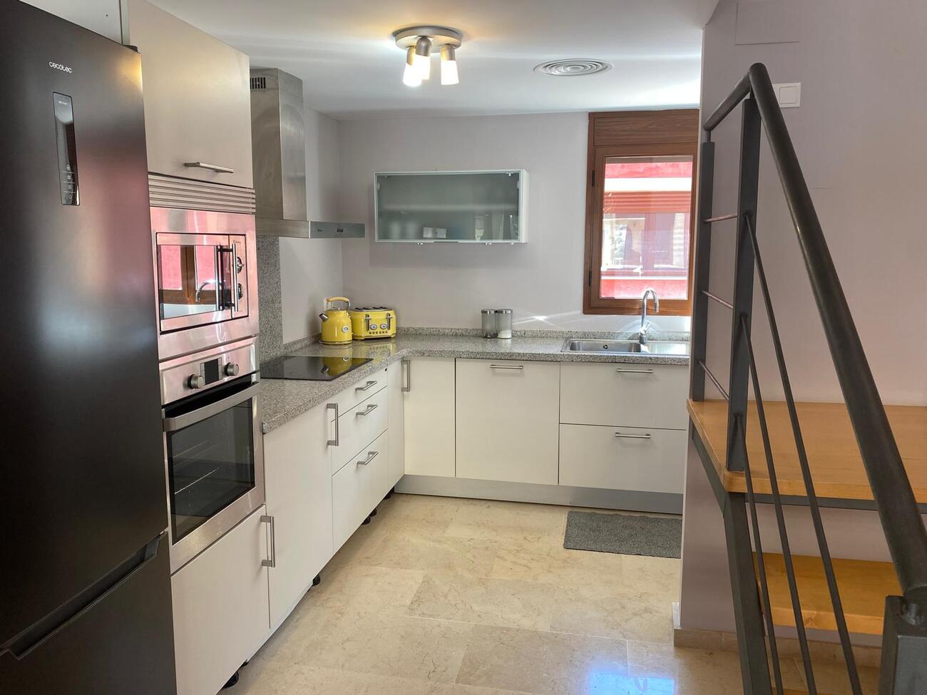 Pool area in apartment for sale in Benissa Costa
