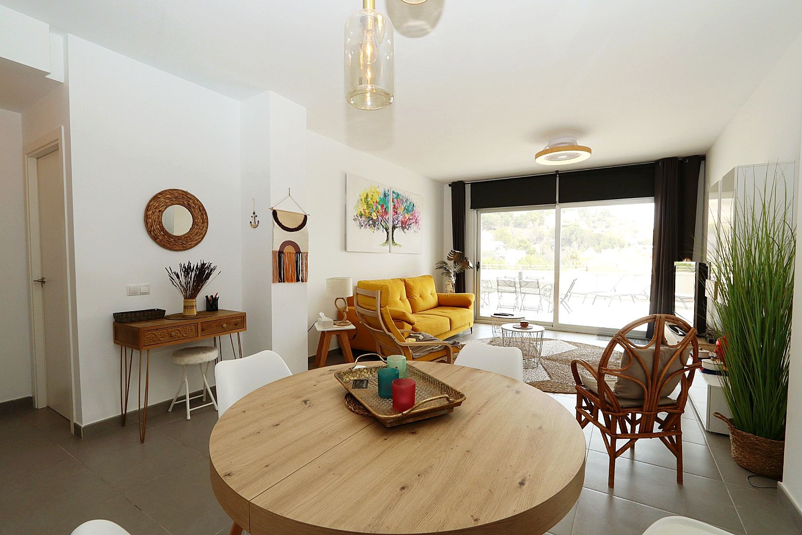 Garden in apartment for sale in Altea