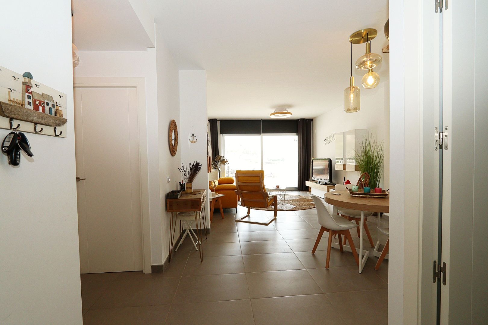Dining area in apartment for sale in Altea