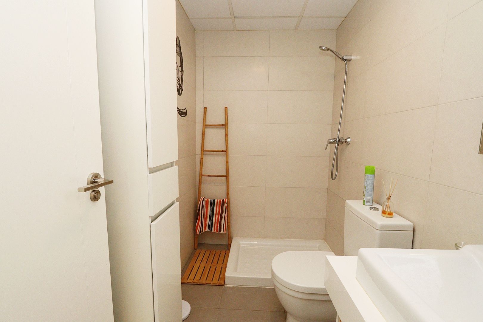 Pool area in apartment for sale in Altea