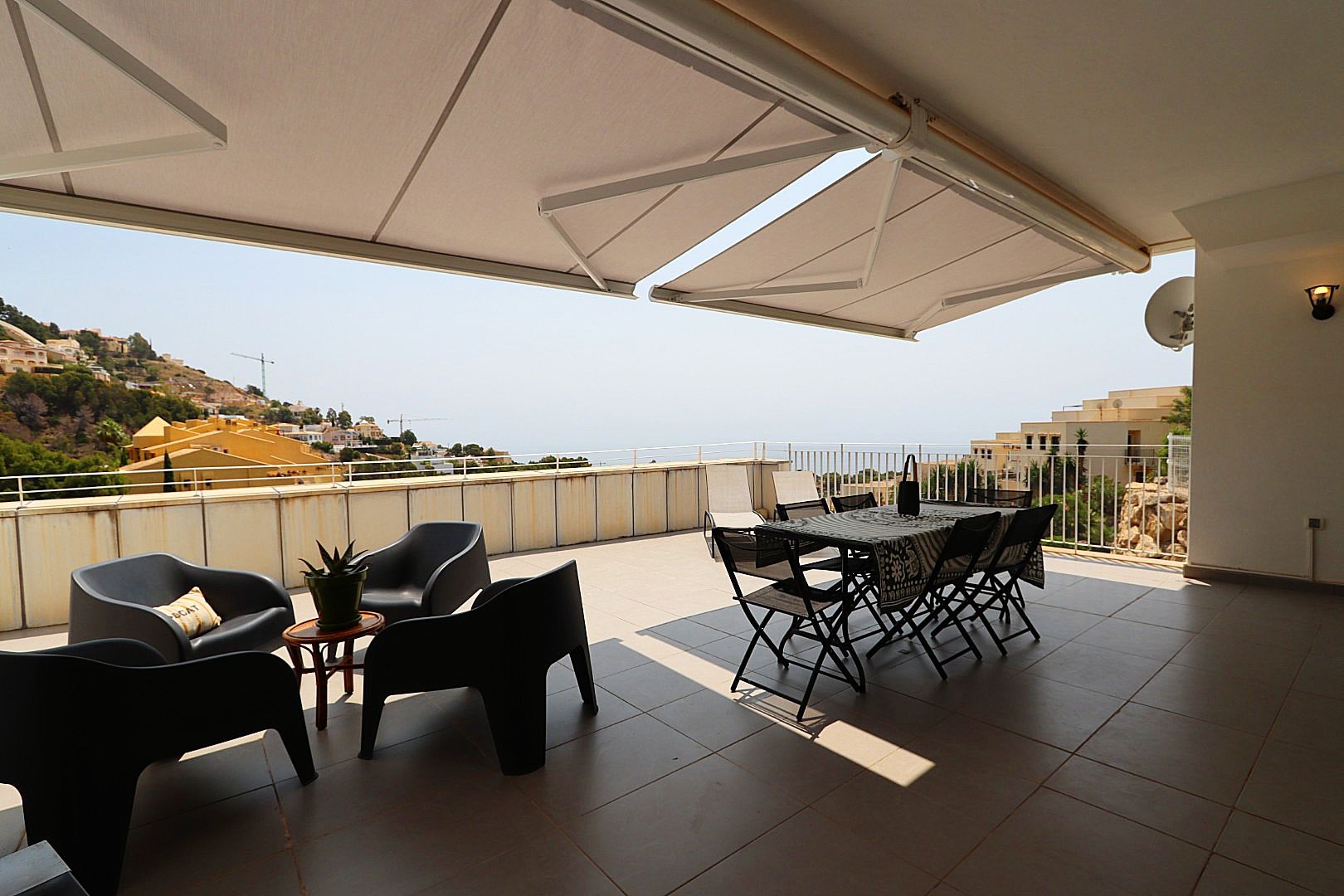 Garden in apartment for sale in Altea